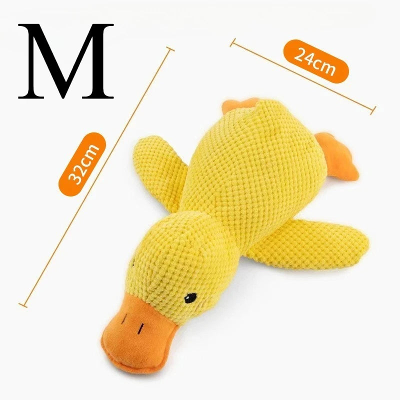 Bite-Resistant Duck Toy for Dogs | Interactive Chew, Dental Cleaning & Playtime Fun