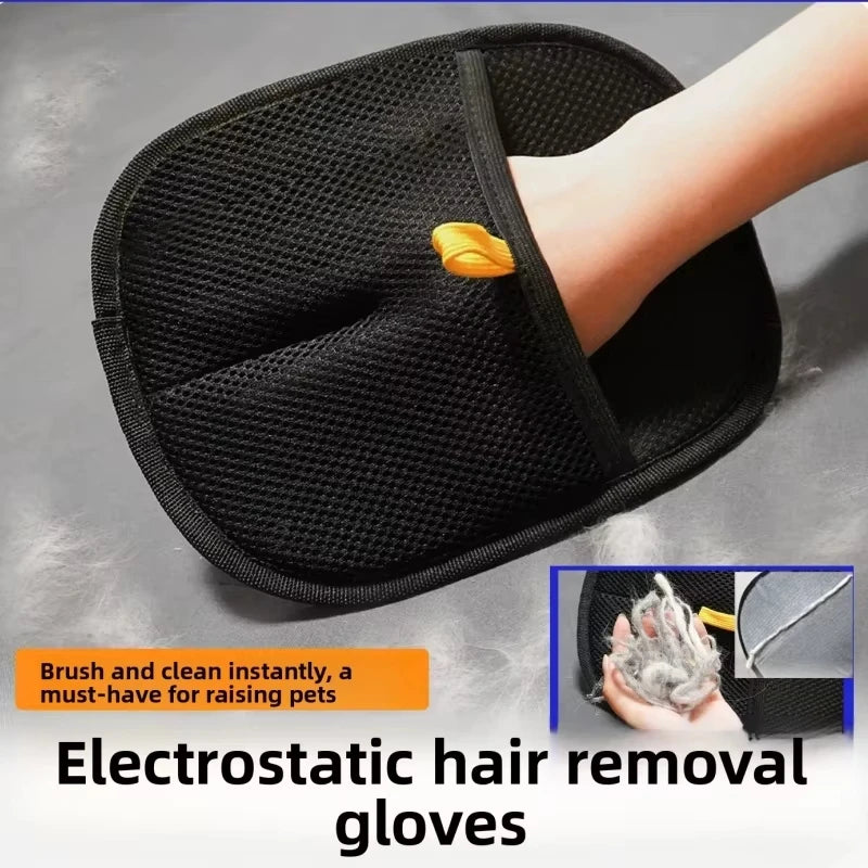 Pet Hair Removal Glove | Reusable & Double-Sided