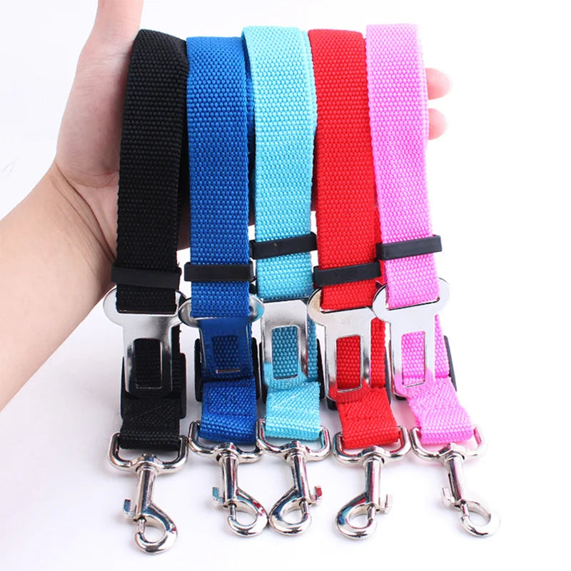 Adjustable Dog Car Seat Belt | Safety Harness Lead for Pets