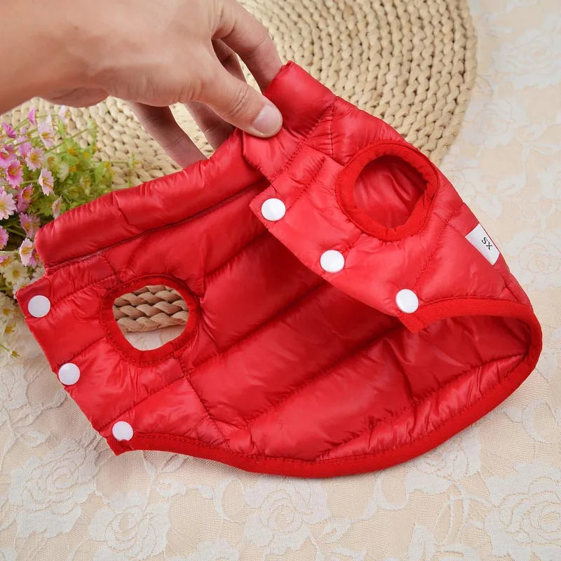 Winter Dog Vest | Warm Fleece Jacket for Small & Medium Dogs