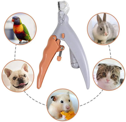 Cortaúñas LED para mascotas | Cuidado seguro, preciso y sin estrés