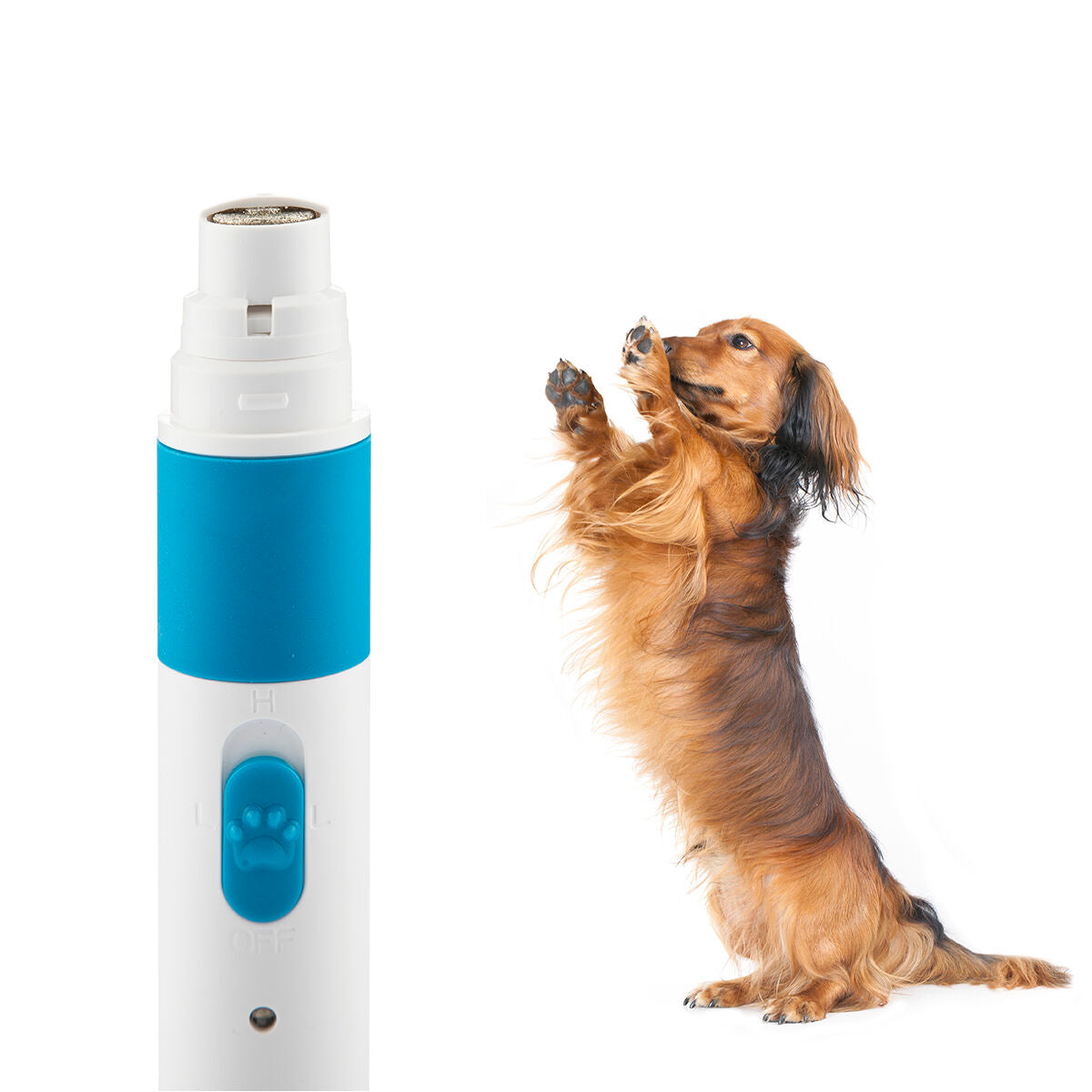 Rechargeable Pet Nail Grinder | Quiet & Safe Grooming Tool