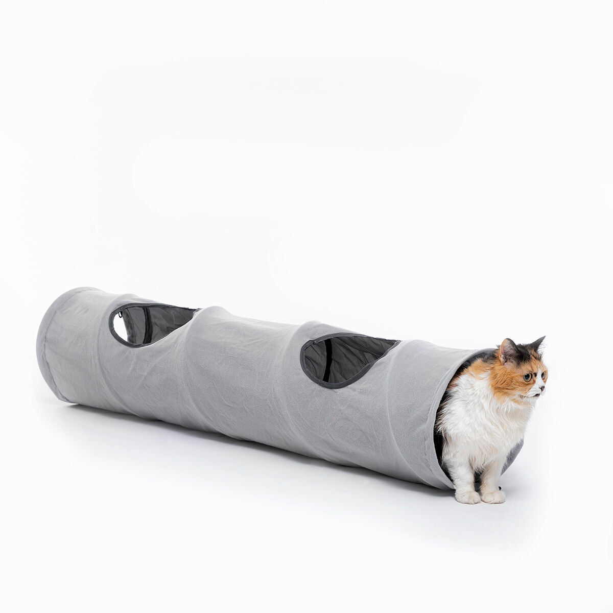Collapsible Pet Tunnel | Interactive Foldable Cat Play Tunnel