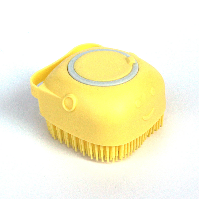 Silicone Pet Bath Brush (Square Version)