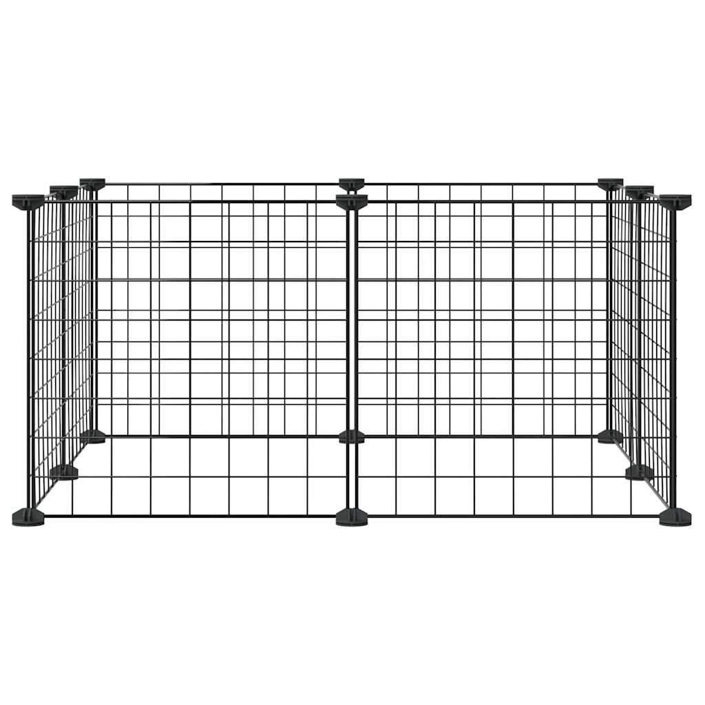 Modular Metal Pet Playpen with Door | Safe Indoor & Outdoor Exercise Cage