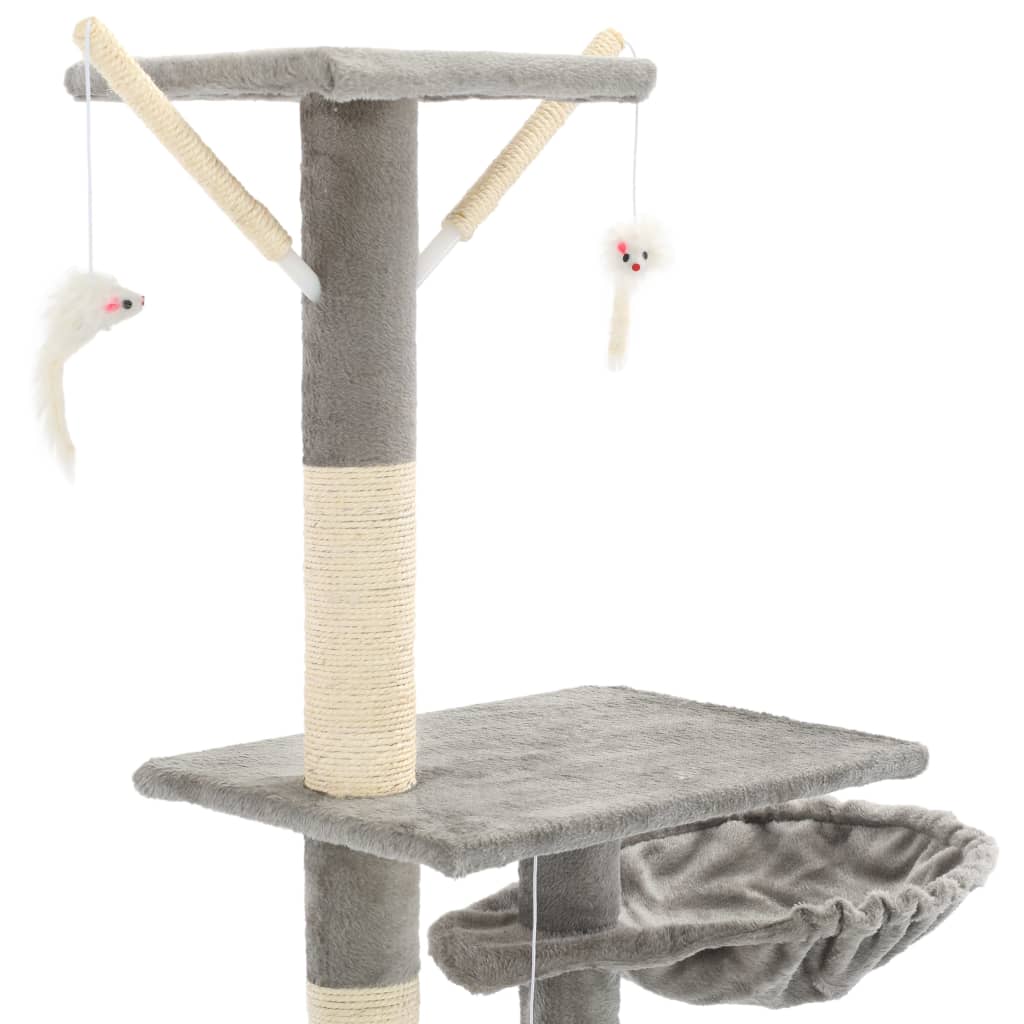 Luxury XXL Floor-to-Ceiling Cat Tree with Hammock & Baskets | (230–250 cm)