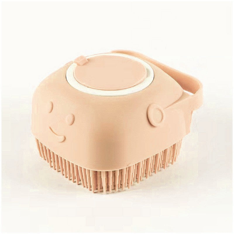 Silicone Pet Bath Brush (Square Version)