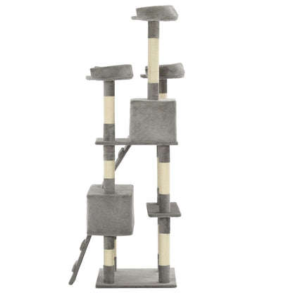 Luxury Multi-Level Cat Tree with Sisal Scratching Posts | 170 cm